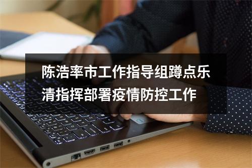 陈浩率市工作指导组蹲点乐清指挥部署疫情防控工作