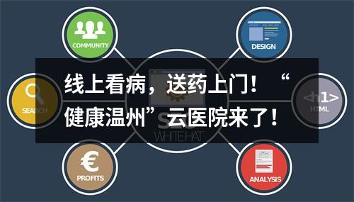 线上看病，送药上门！“健康温州”云医院来了！