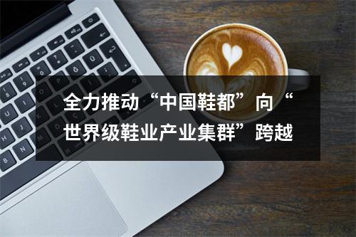 全力推动“中国鞋都”向“世界级鞋业产业集群”跨越