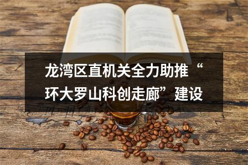 龙湾区直机关全力助推“环大罗山科创走廊”建设
