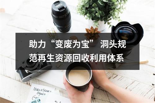 助力“变废为宝” 洞头规范再生资源回收利用体系
