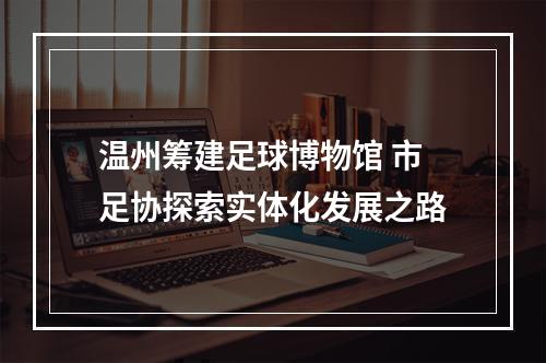 温州筹建足球博物馆 市足协探索实体化发展之路