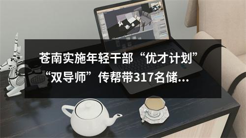 苍南实施年轻干部“优才计划” “双导师”传帮带317名储备干部