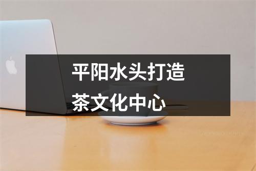 平阳水头打造茶文化中心