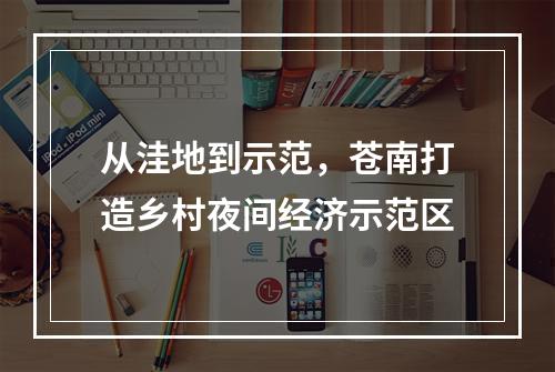 从洼地到示范，苍南打造乡村夜间经济示范区
