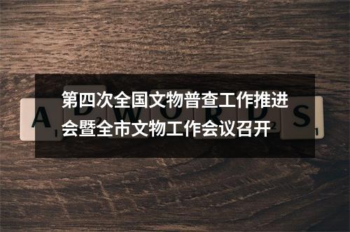 第四次全国文物普查工作推进会暨全市文物工作会议召开