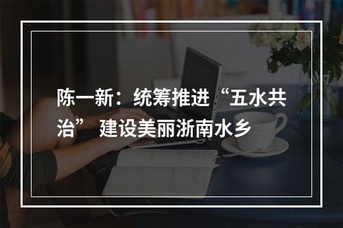 陈一新：统筹推进“五水共治” 建设美丽浙南水乡
