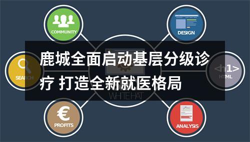 鹿城全面启动基层分级诊疗 打造全新就医格局