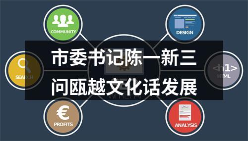 市委书记陈一新三问瓯越文化话发展