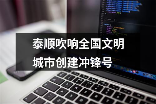 泰顺吹响全国文明城市创建冲锋号