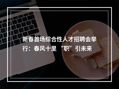 新春首场综合性人才招聘会举行：春风十里 “职”引未来