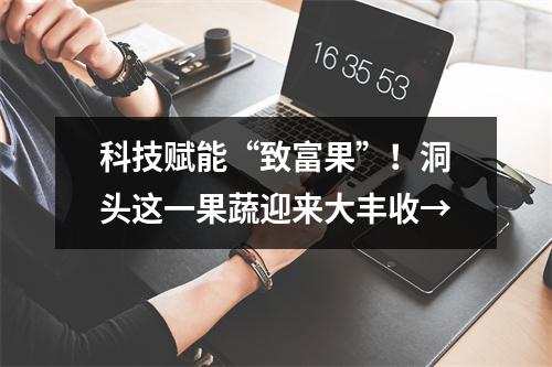 科技赋能“致富果”！洞头这一果蔬迎来大丰收→