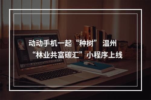 动动手机一起“种树” 温州“林业共富碳汇”小程序上线