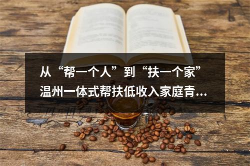 从“帮一个人”到“扶一个家” 温州一体式帮扶低收入家庭青少年