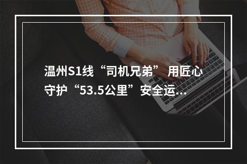 温州S1线“司机兄弟” 用匠心守护“53.5公里”安全运行