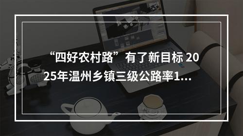 “四好农村路”有了新目标 2025年温州乡镇三级公路率100%