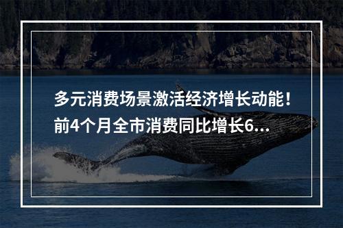 多元消费场景激活经济增长动能！前4个月全市消费同比增长6.3%