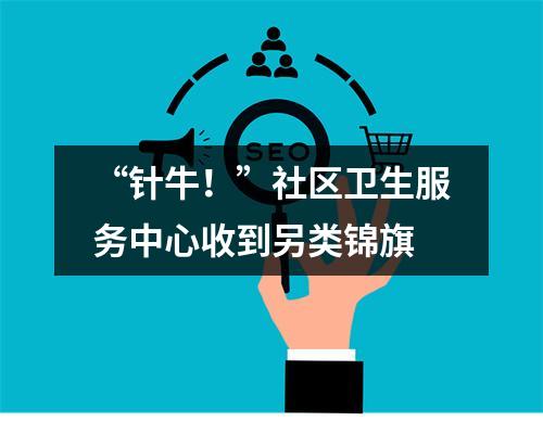 “针牛！”社区卫生服务中心收到另类锦旗
