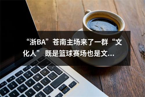 “浙BA”苍南主场来了一群“文化人” 既是篮球赛场也是文化秀场
