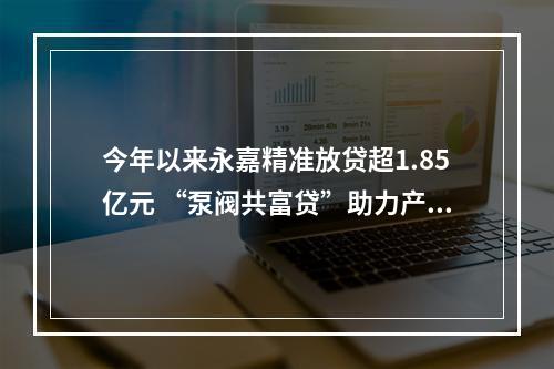 今年以来永嘉精准放贷超1.85亿元 “泵阀共富贷”助力产业升级