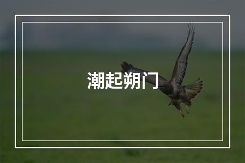潮起朔门