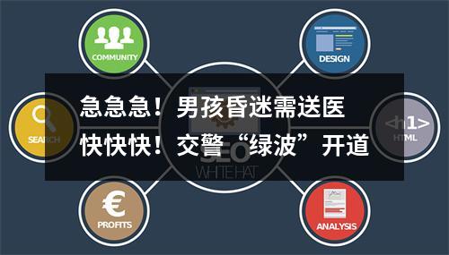 急急急！男孩昏迷需送医 快快快！交警“绿波”开道