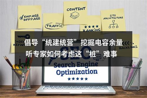 倡导“统建统营”挖掘电容余量 听专家如何考虑这“桩”难事