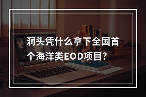 洞头凭什么拿下全国首个海洋类EOD项目？