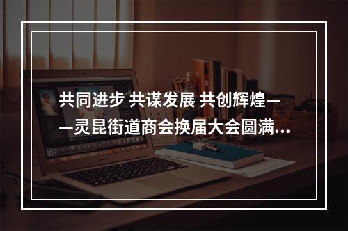 共同进步 共谋发展 共创辉煌——灵昆街道商会换届大会圆满成功