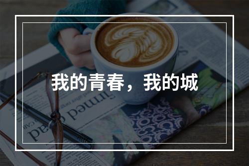 我的青春，我的城
