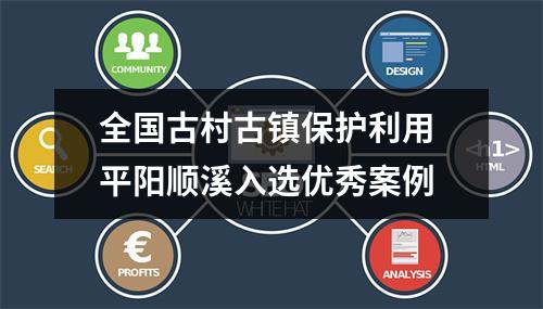 全国古村古镇保护利用 平阳顺溪入选优秀案例