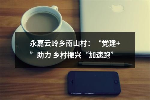 永嘉云岭乡南山村：“党建+”助力 乡村振兴“加速跑”