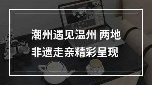 潮州遇见温州 两地非遗走亲精彩呈现