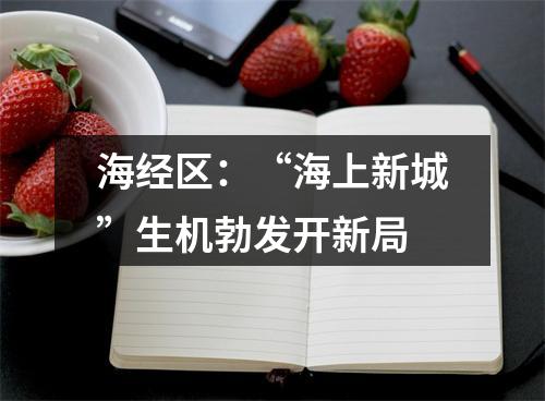 海经区：“海上新城”生机勃发开新局
