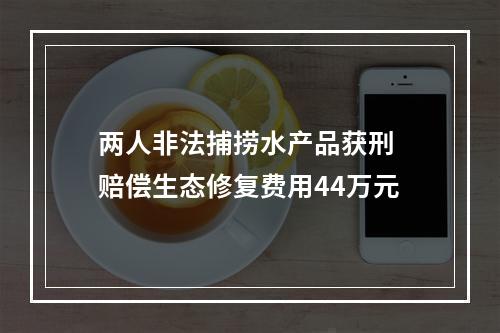 两人非法捕捞水产品获刑 赔偿生态修复费用44万元