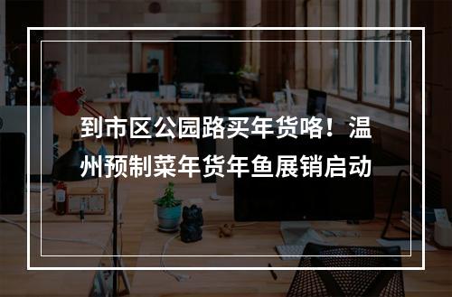 到市区公园路买年货咯！温州预制菜年货年鱼展销启动