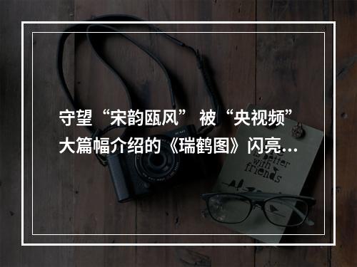 守望“宋韵瓯风” 被“央视频”大篇幅介绍的《瑞鹤图》闪亮登场