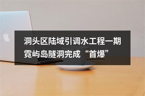 洞头区陆域引调水工程一期霓屿岛隧洞完成“首爆”