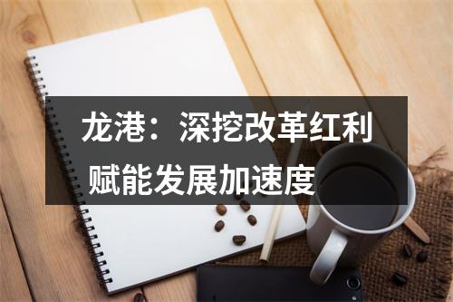 龙港：深挖改革红利 赋能发展加速度