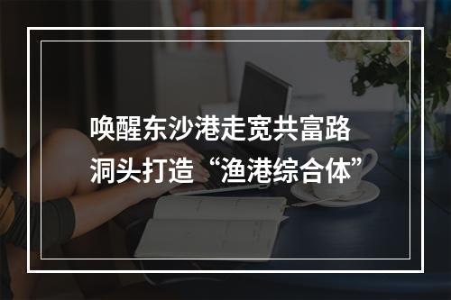 唤醒东沙港走宽共富路 洞头打造“渔港综合体”