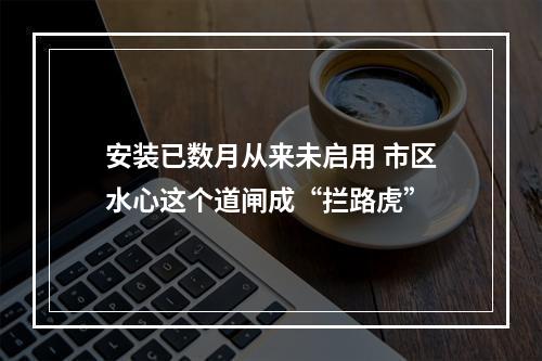 安装已数月从来未启用 市区水心这个道闸成“拦路虎”