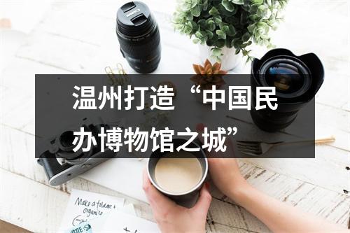 温州打造“中国民办博物馆之城”