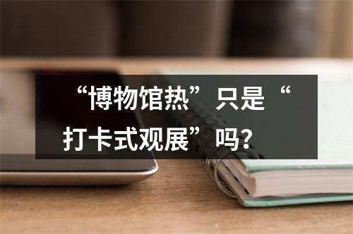 “博物馆热”只是“打卡式观展”吗？