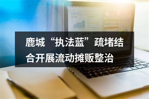 鹿城“执法蓝”疏堵结合开展流动摊贩整治