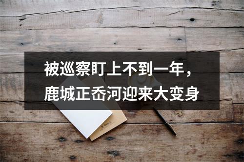 被巡察盯上不到一年，鹿城正岙河迎来大变身