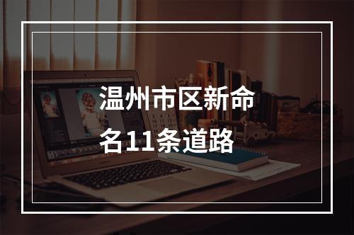 温州市区新命名11条道路