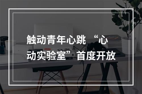 触动青年心跳 “心动实验室”首度开放