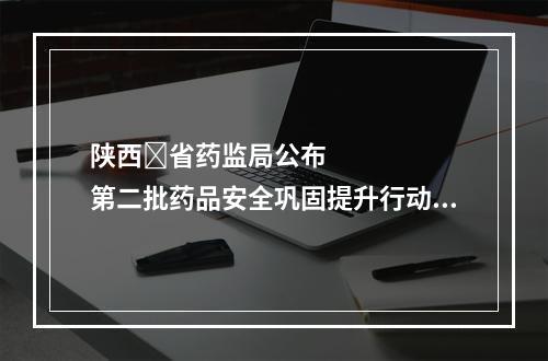 陕西​省药监局公布第二批药品安全巩固提升行动典型案例