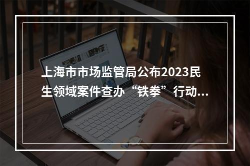 上海市市场监管局公布2023民生领域案件查办“铁拳”行动第六批典型案例