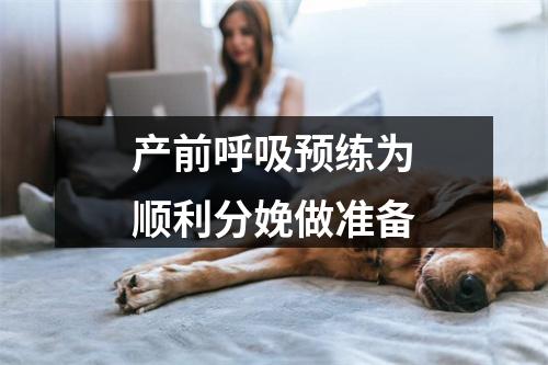 产前呼吸预练为顺利分娩做准备